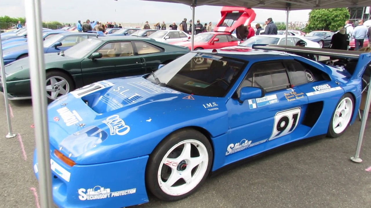 Le parc Venturi aux Classic Days à Magny-Cours le 3 mai 2014