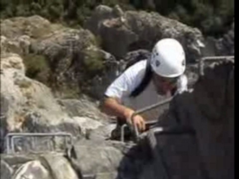 Via ferrata d'Aiguebelette, de l'Adret et de La Chal (Rock and roll attitude)