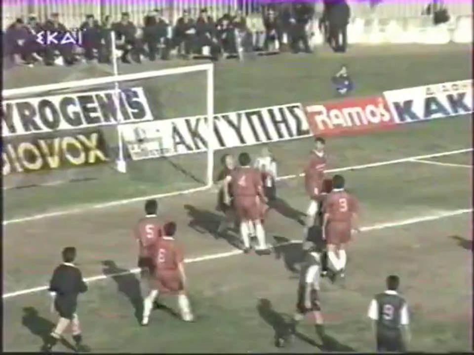 21η Δόξα Δράμας-ΑΕΛ 2-1 1994-95 Skai