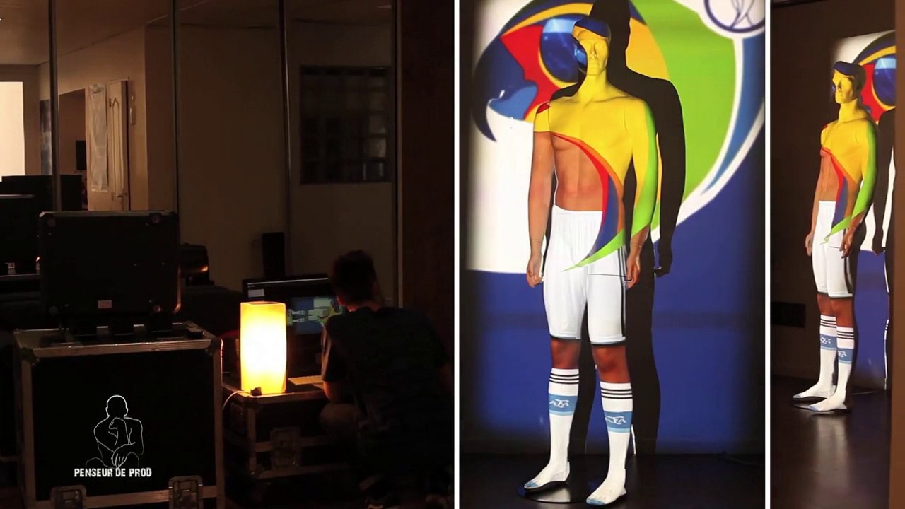 MAPPING MANNEQUIN OU HUMAN MAPPING VIDEO