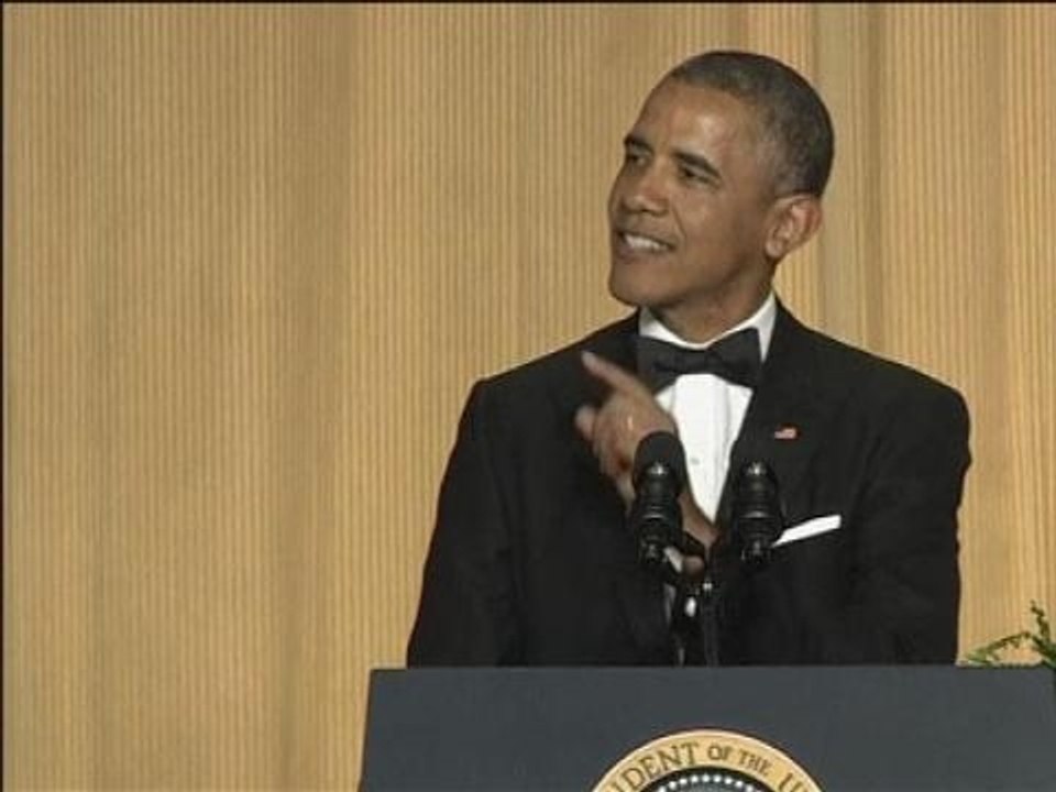 ZAPPING - Les 5 meilleures blagues de Barack Obama au dîner des correspondants - 04/05