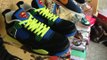 Tradingspring.cn - Nike Air Jordan 4 Womens Shoes Black Green Blue