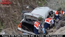 Tosya D-100'de Trafik Kazası 2 Ölü