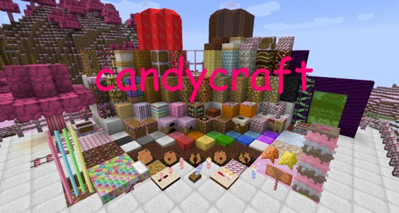 présentation : Le pack de texture Candycraft.