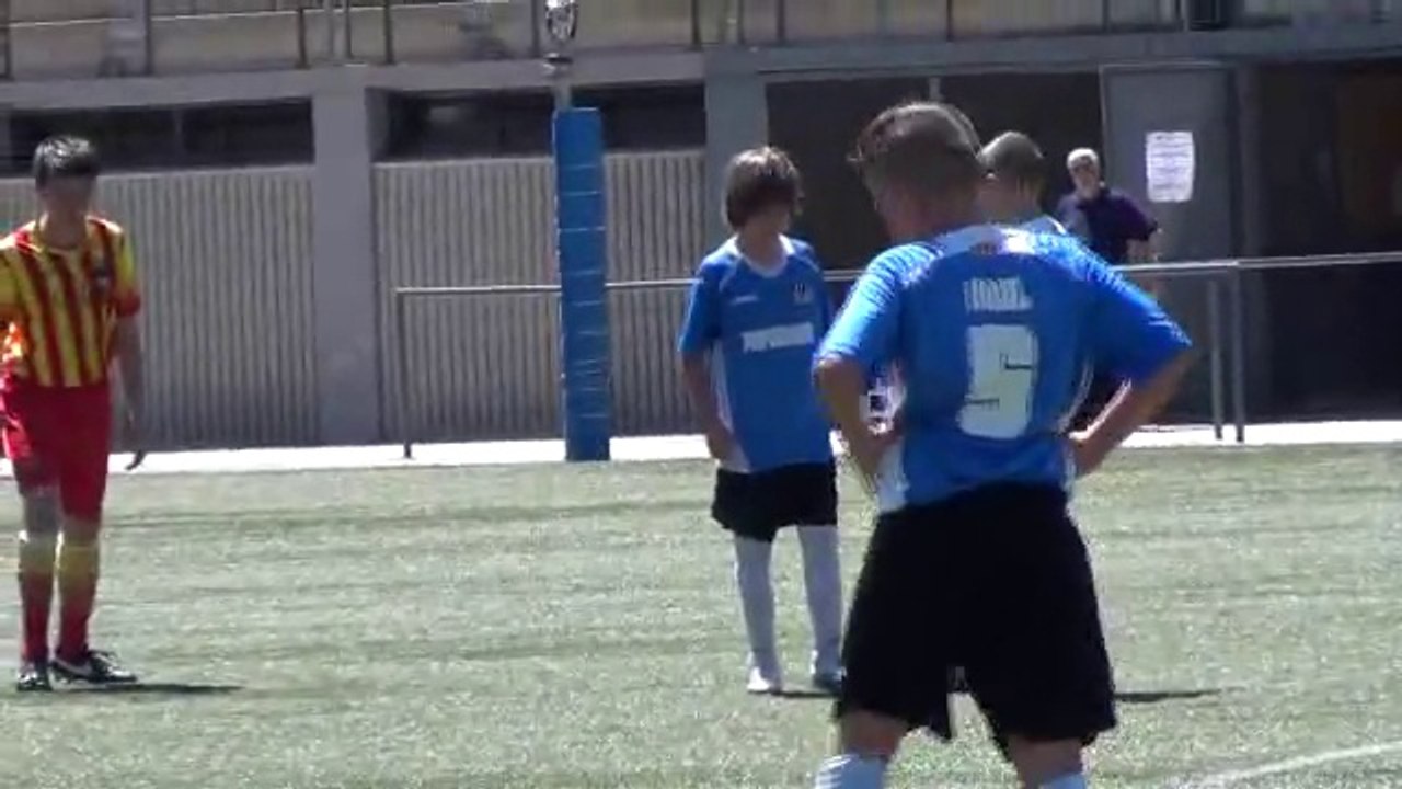 ECF PERFORMANCE ALEVIN "A"  VS   BARCELONA, F.C. "D"