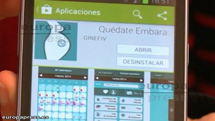 Sacan una aplicación para quedarse embarazada