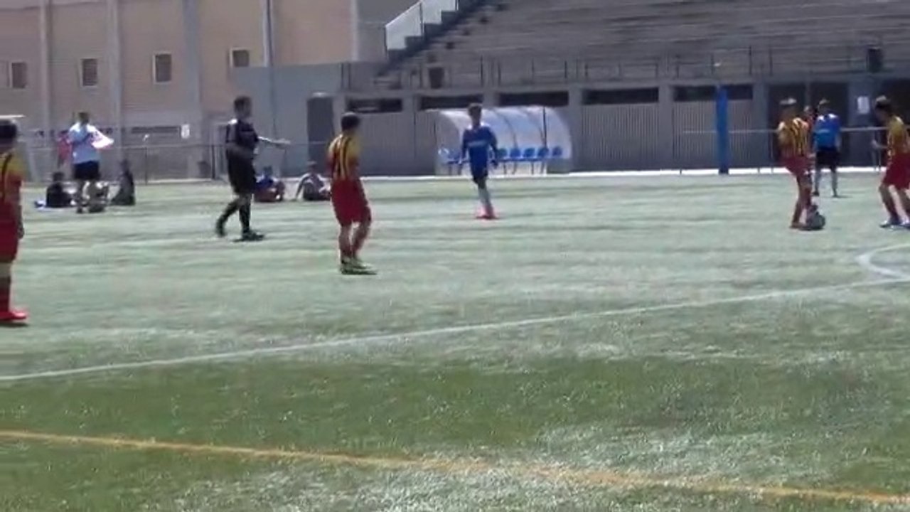 ECF PERFORMANCE ALEVIN "A"  VS   BARCELONA, F.C. "D"