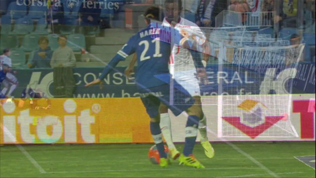 But Salomon KALOU (32ème) - SC Bastia - LOSC Lille - (1-1) - 02/05/14 - (SCB-LOSC)