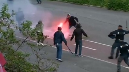 Clashes, shooting, before Italian Cup soccer final
