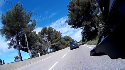 Du Beausset au Castellet avec le Gromono Teuton qui rouille !
