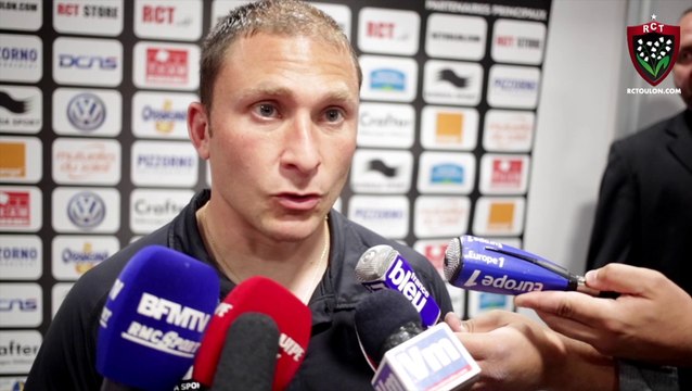 Après match Toulon - Stade-Français