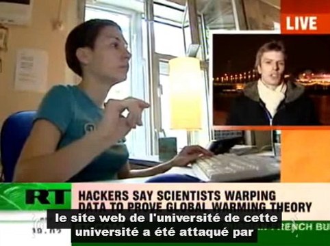 Conspiration du siècle ? Un hacker ''expose'' le changement climatique