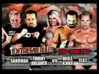 Sandman & Tommy Dreamer vs. Mike Knox & Test