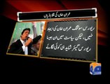 Geo News Showing U-Turns of Chairman PTI Imran Khan