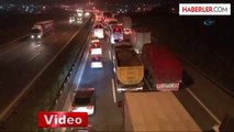 Tem Otoyolu Kocaeli Mevkii 81 Gün Trafiğe Kapalı