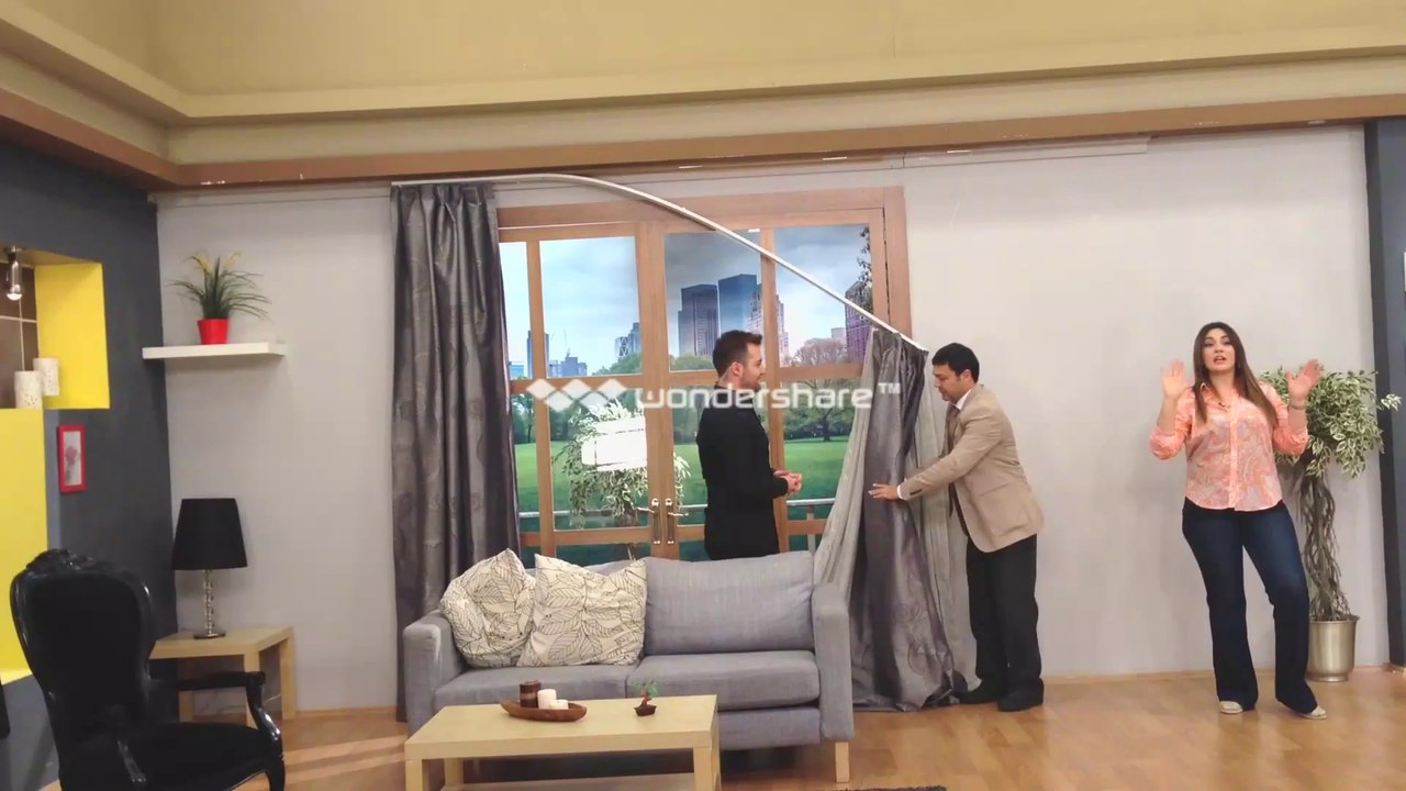 Mcj Monoray kolay perde asma sistemleri Çekim