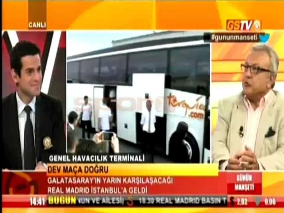 Real Madrid İstanbul'a geldi!