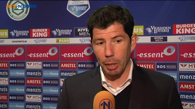 Van de Looi: Wij waren vandaag scherp voorin - RTV Noord