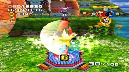 Sonic Heroes - Team Dark - Étape 01 : Seaside Hill - Mission Extra