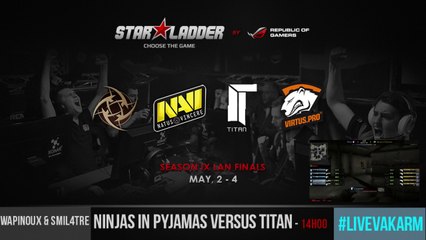 Ninja in Pyjama vs TITAN - SLTV - Petite finale - de_dust2