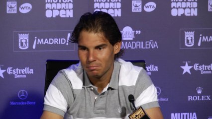 ATP Madrid - Nadal: ''Cuando vas al límite te puedes dar una castaña''