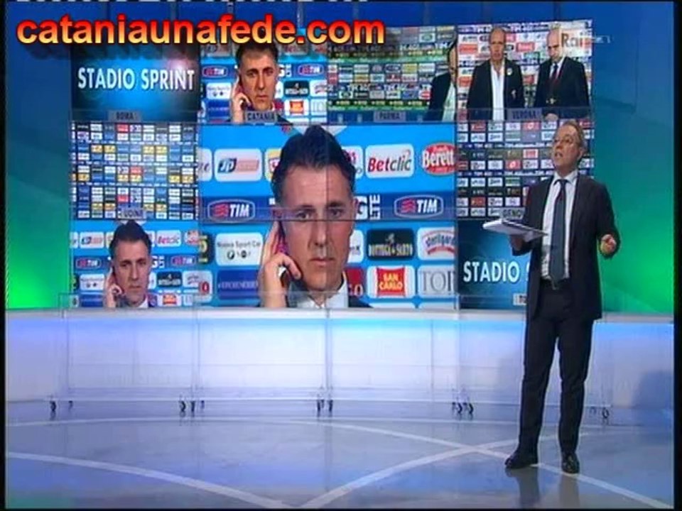 Pellegrino intervista rai dopo CT-Roma