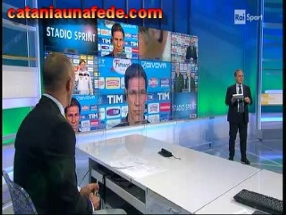 Garcia intervista rai Catania-Roma
