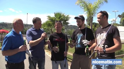 Le Street golf : le bitume à la place du green à Nice
