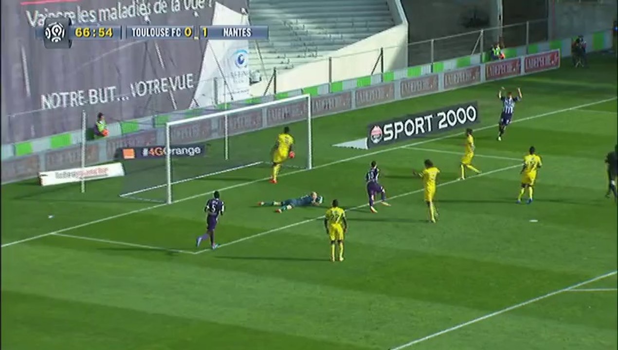 #ToulouseFCFCN : Le but de Wissam Ben Yedder