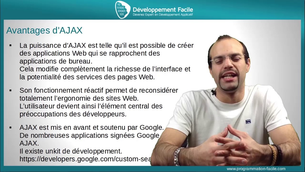 Pourquoi et comment utiliser AJAX avec des exemples applications