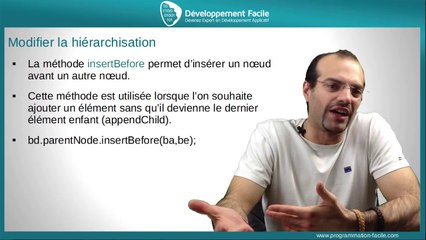 Comment ajouter et deplacer des elements avec le DOM et AJAX