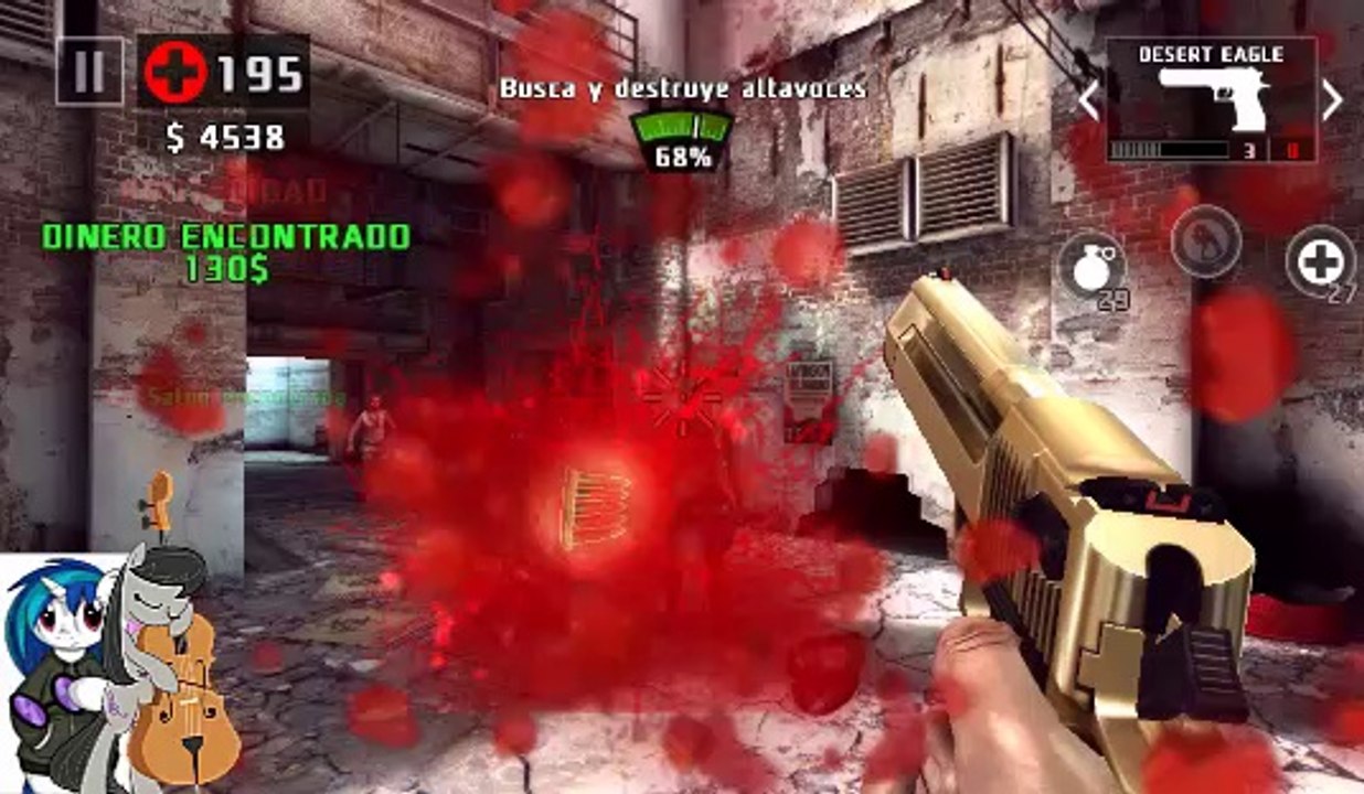 probando la Desert eagle dead trigger 2