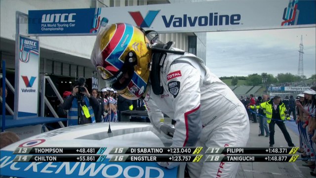 Doublé Muller / López au Hungaroring - Citroën WTCC 2014