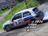 Rallye de lozere 2014 Julien Saunier clio A7