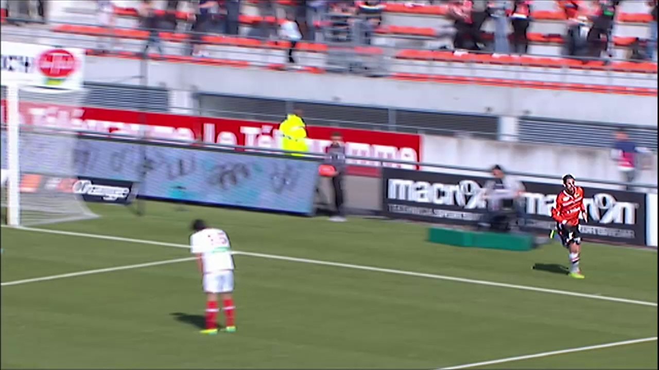 But Jérémie ALIADIERE (17ème) - FC Lorient - AC Ajaccio - (1-0) - 04/05/14 - (FCL-ACA)