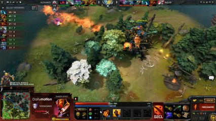 Alliance vs Relax  Game 2 - Dota 2 Champion´s League - Capitalist & Ar1se