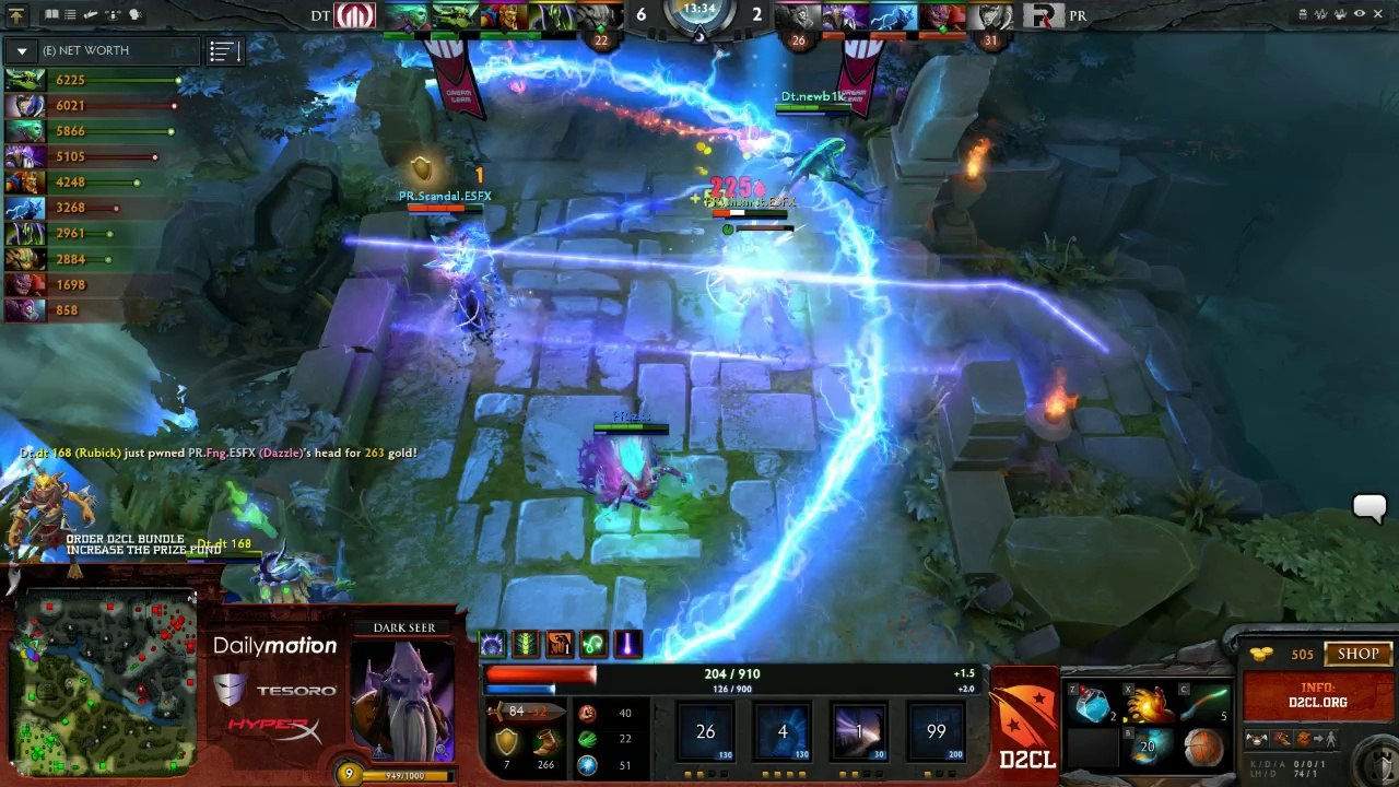 Power Rangers vs dt168  Game 1 - Dota 2 Champion´s League - Capitalist & Pimpmuckl