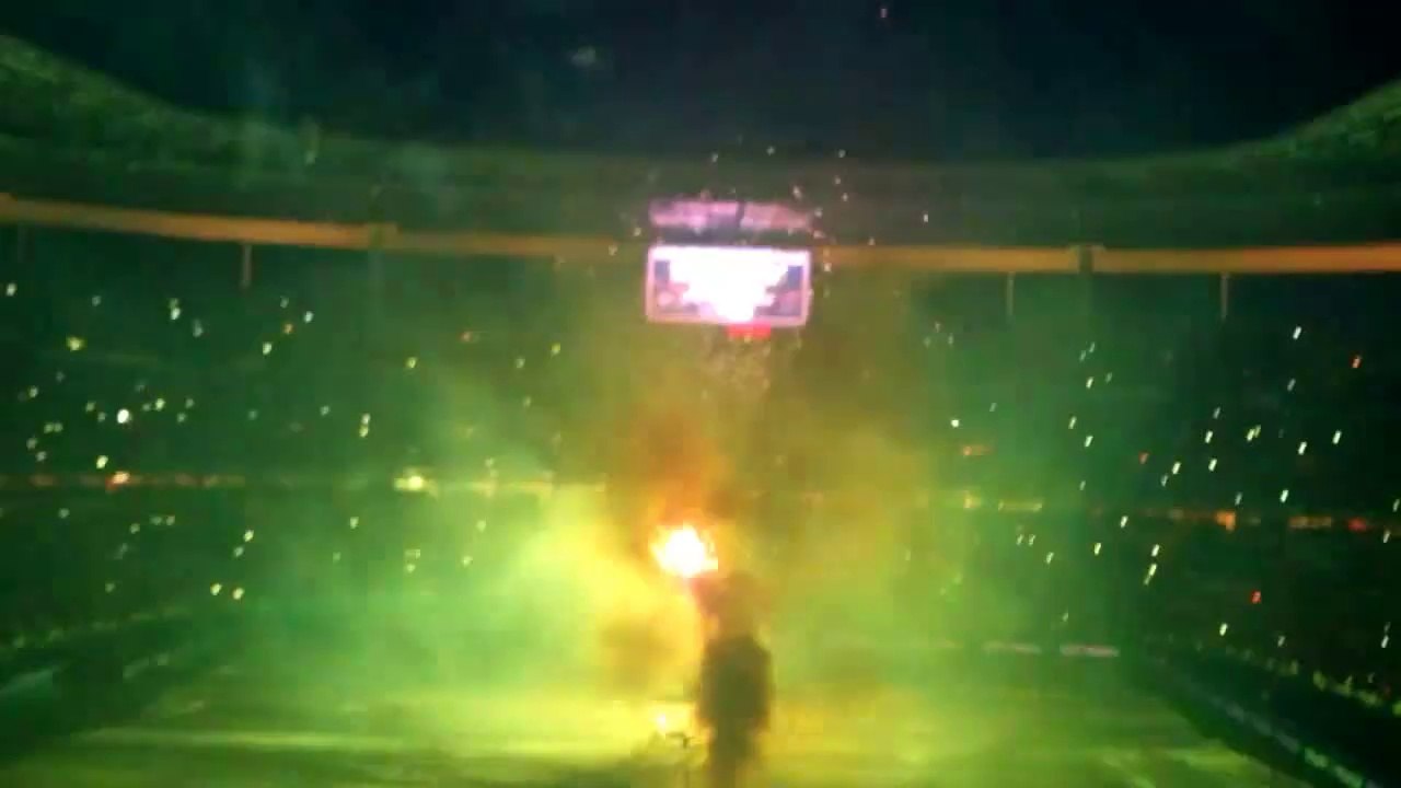 Feu d'artifice Stade de France - Finale coupe de France - Rennes-Guingamp