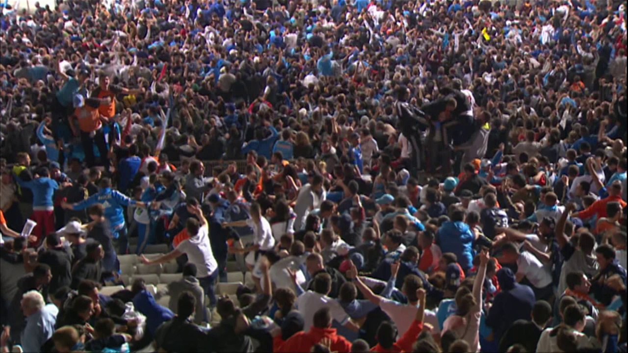 But Florian THAUVIN (26ème) - Olympique de Marseille - Olympique Lyonnais - (4-2) - 04/05/14 - (OM-OL)