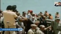 شاهد .. فيديو نادر للرئيس السادات والملك فيصل علي خط بارليف عام 1974