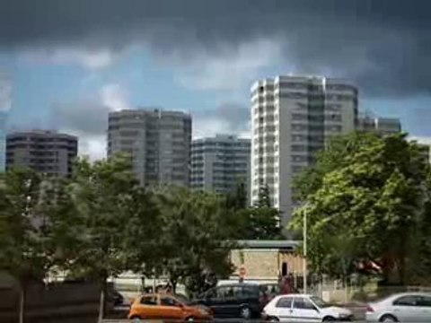 Nanterre (92) : visite de la cité Le Chemin de l'Ile