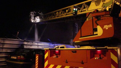 Marcq-en-Baroeul : important incendie dans le garage Pichon