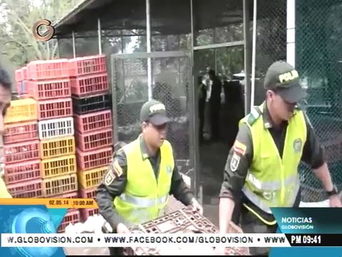 Incautan más de 20 toneladas de alimentos en la frontera con Colombia