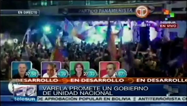 Panamá: Varela convoca a fuerzas políticas a formar gobierno de unidad
