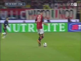 13 SA36 AC MILAN INTER (1ère mi-temps )