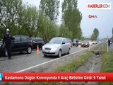 Kastamonu'da Düğün Konvoyunda Kaza: 9 Yaralı