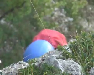 Via ferrata Saint Jean d'Arvet (Vidéo série noire) HD