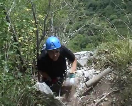 Via ferrata Saint Hilaire (Mona Lisa Klaxon) HD