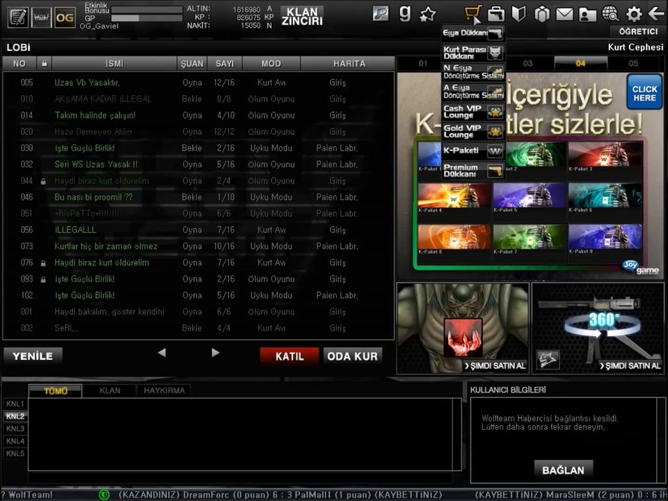 Joygame Wolfteam Kampanya - 2