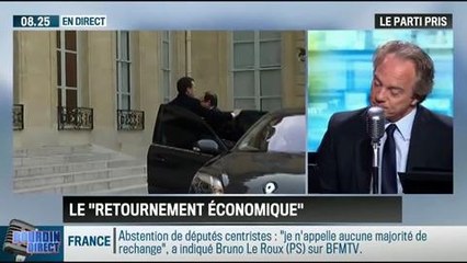 Le parti pris d'Hervé Gattegno : Faut-il croire au "retournement économique" annoncé par Hollande ? - 05/05